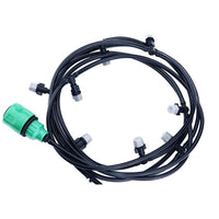 Irrigation Spray System - 10m DIY Drip Irrigation and Misting Kit