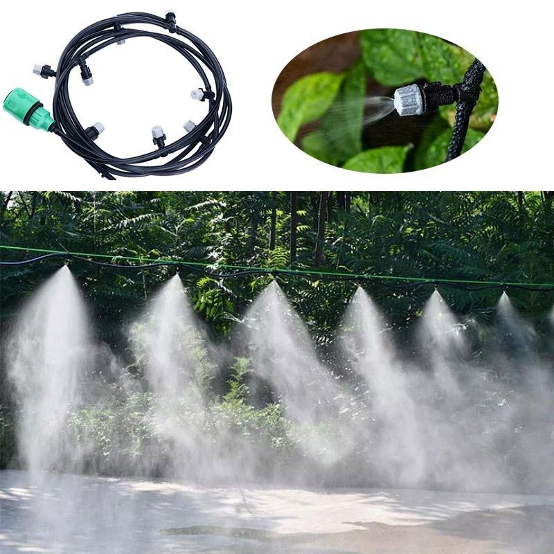 Irrigation Spray System - 10m DIY Drip Irrigation and Misting Kit