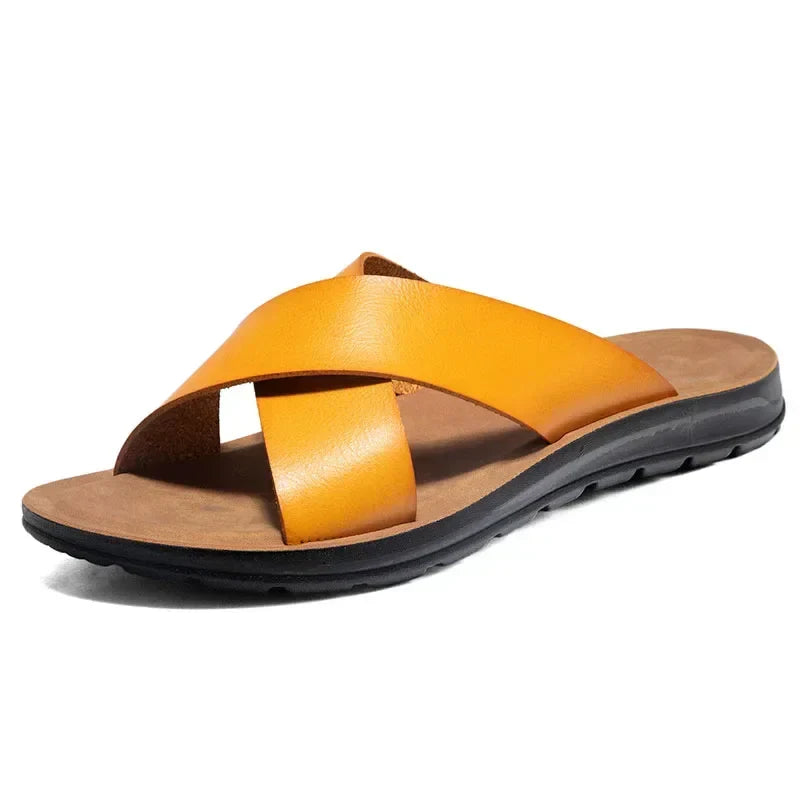 Italian Men's Slide Sandals