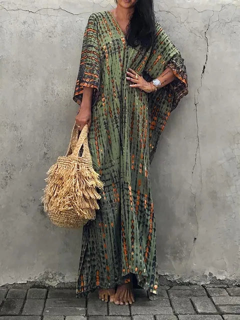 Kaftan Maxi Dress – Summery, Airy and Elegant