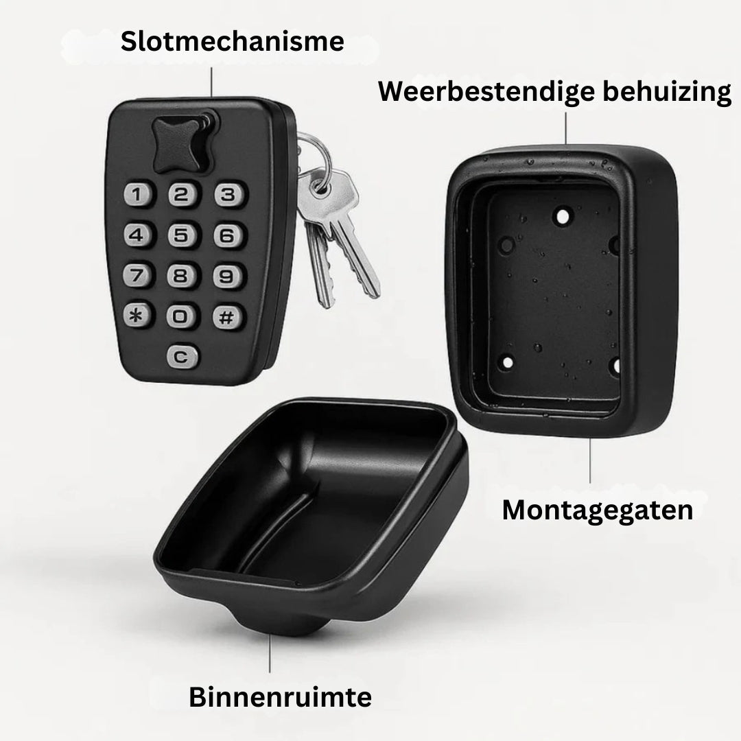 Key Safe - Secure Key Storage with Combination Lock
