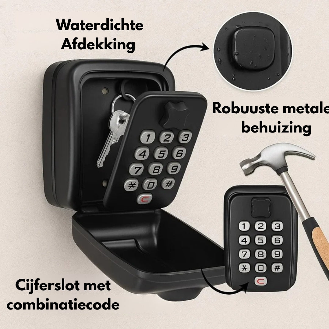 Key Safe - Secure Key Storage with Combination Lock