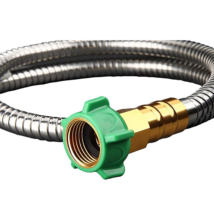 Kink-Proof Stainless Steel Garden Hose - Durable and Flexible