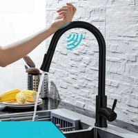 Kitchen Faucet with Sensor and Pull-Out Spout for Modern Kitchens
