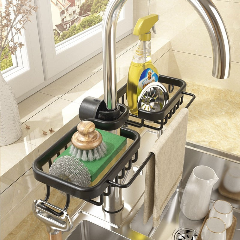 Kitchen Sink Organizer Rack