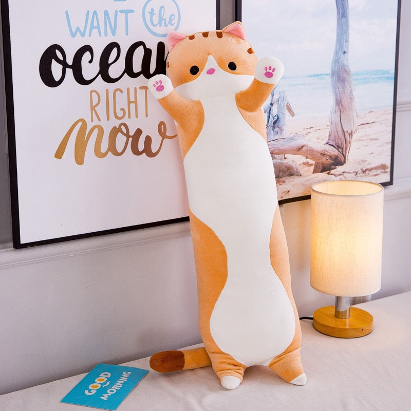 Kitty Pillow | Long Pillow for Cat Lovers