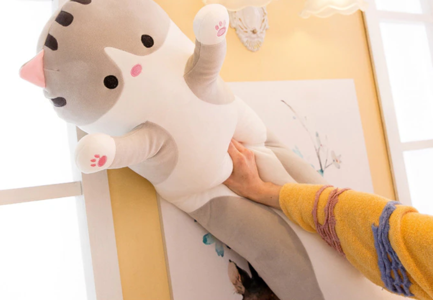 Kitty Pillow | Long Pillow for Cat Lovers