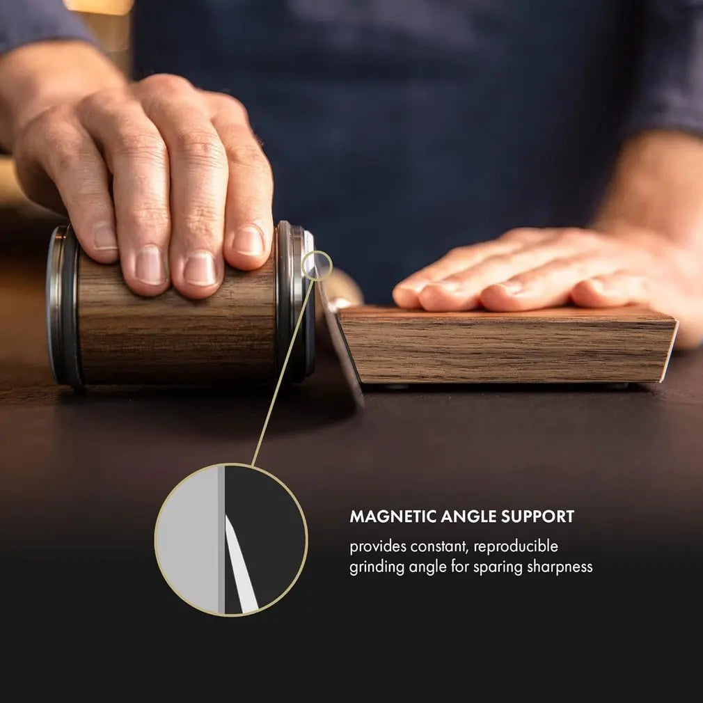 Knife Sharpening Set with Industrial Diamond Surface
