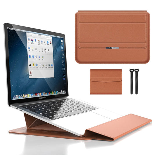 Laptop Sleeve with Built-in Stand – Protective Case for 11–16 Inch Laptops