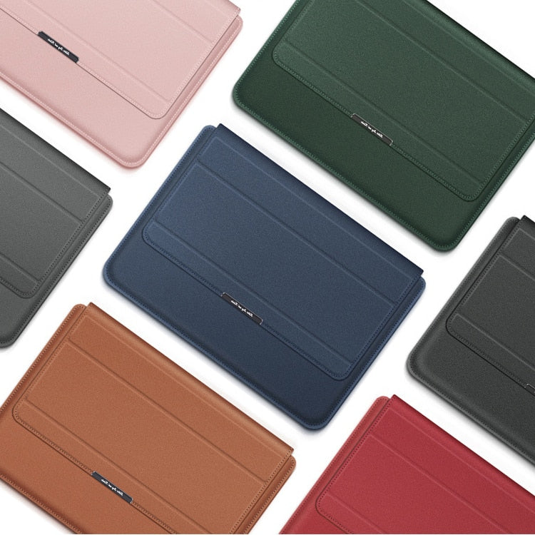 Laptop Sleeve with Built-in Stand – Protective Case for 11–16 Inch Laptops