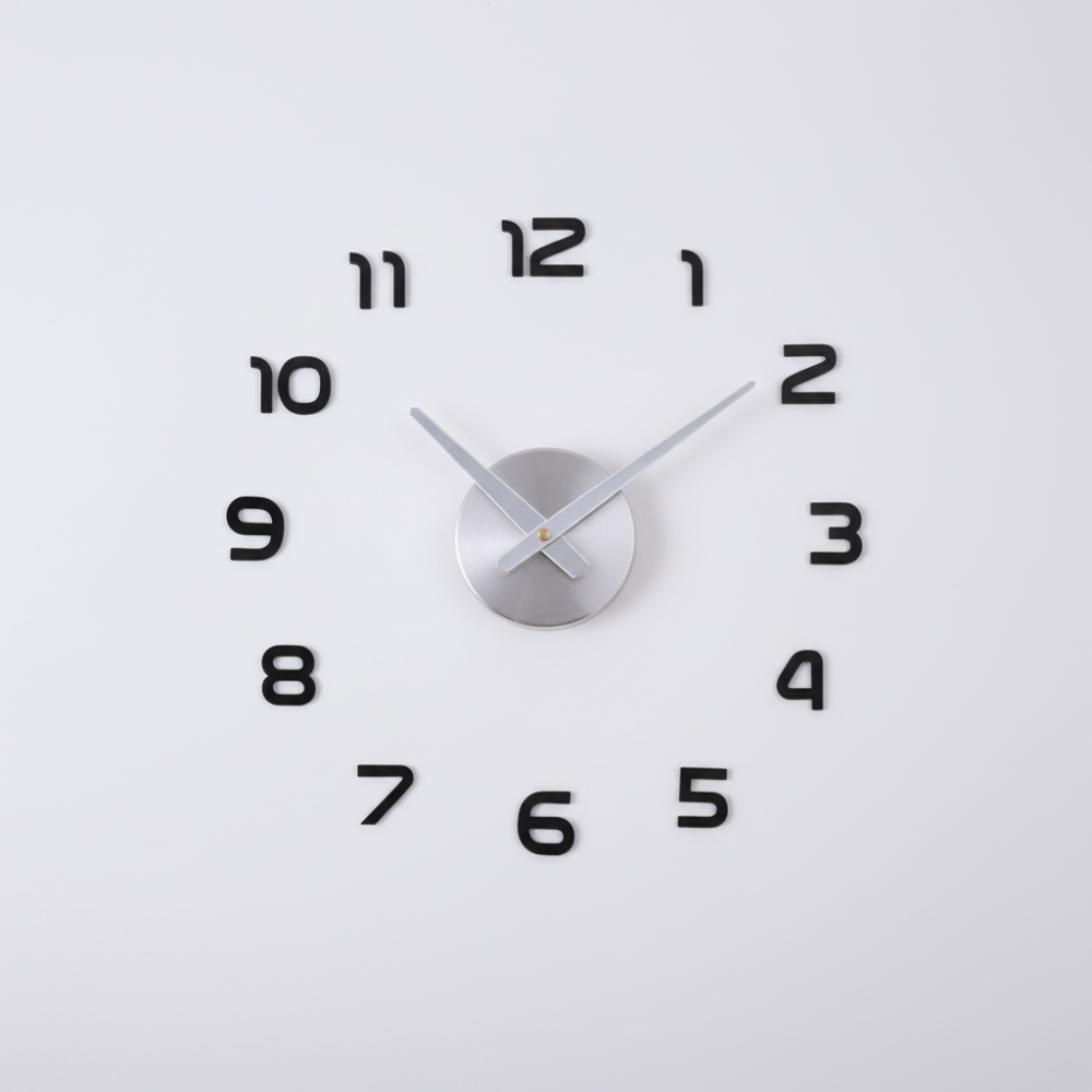 Large Acrylic 3D Wall Clock