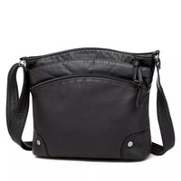Large-Capacity Crossbody Bag with Adjustable Strap