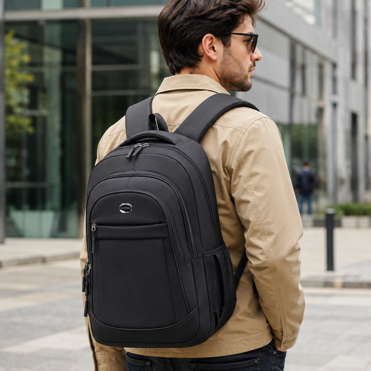 Large Capacity Multi-Compartment Backpack