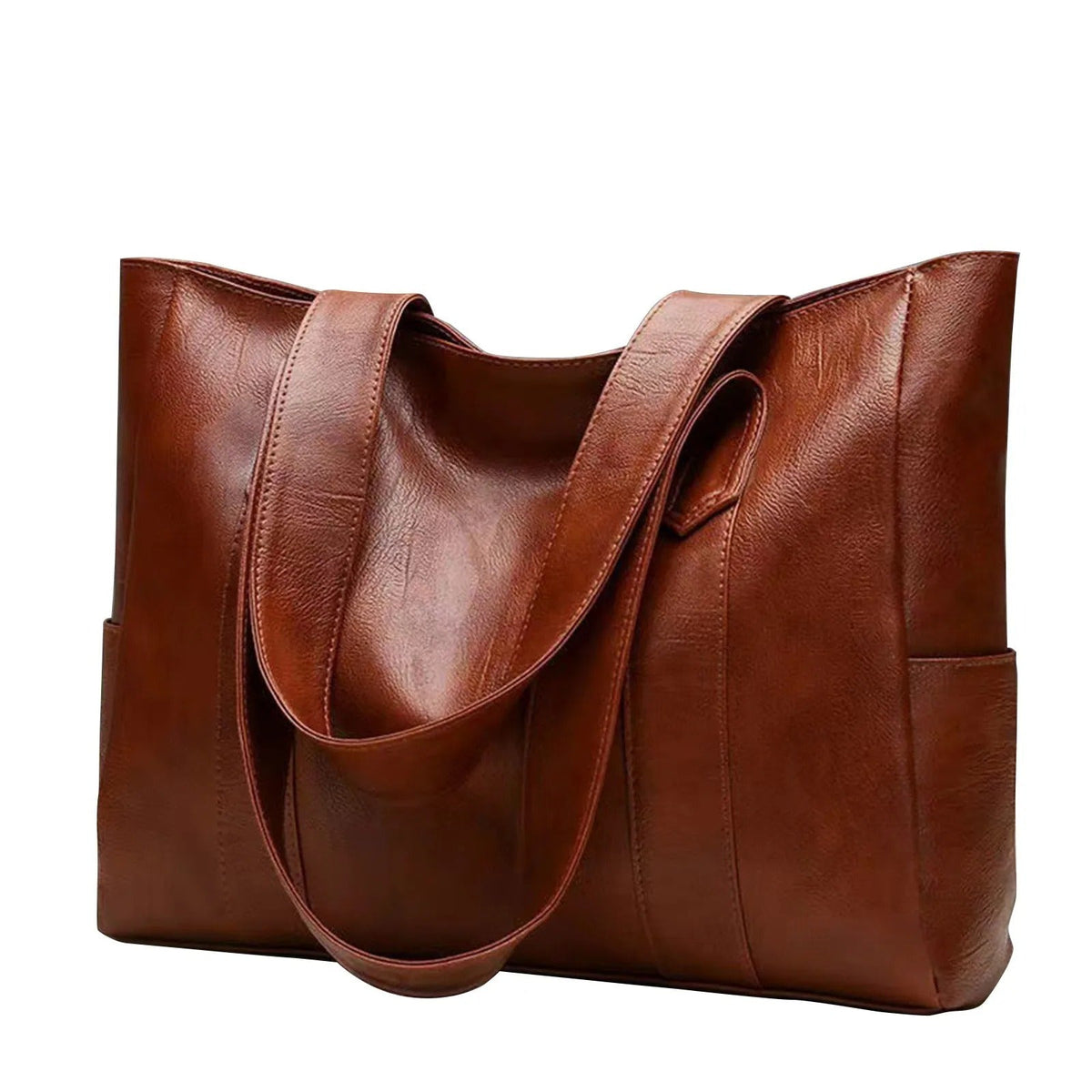 Large-Capacity Vintage Tote Bag
