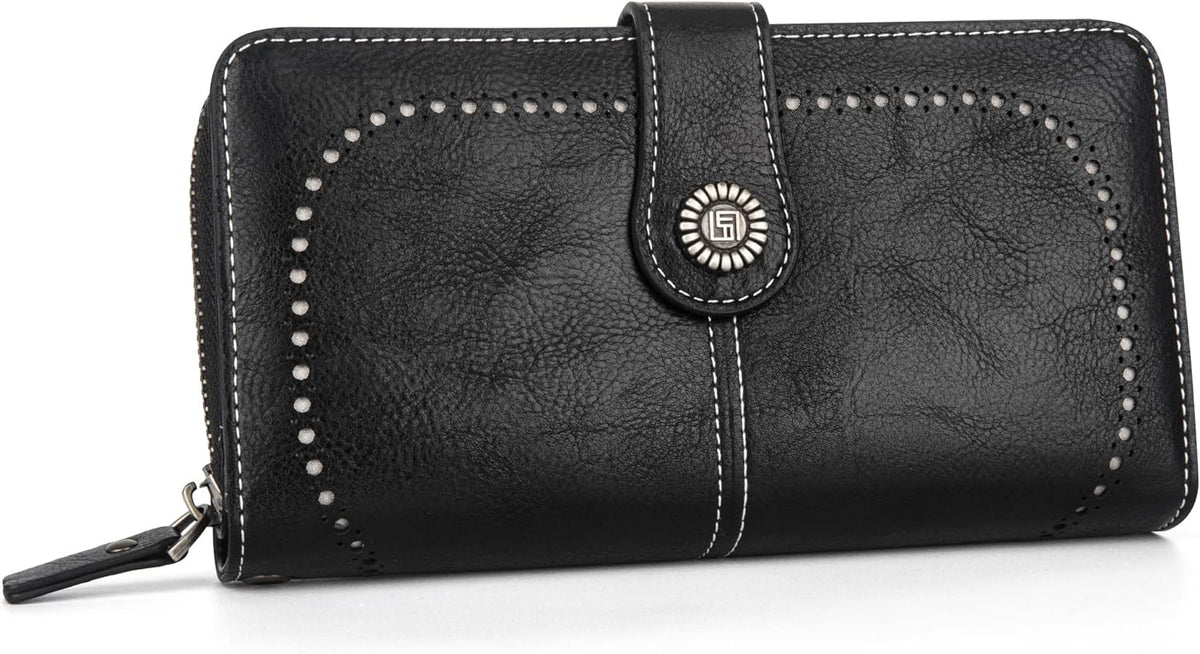 Large-Capacity Wristlet Wallet