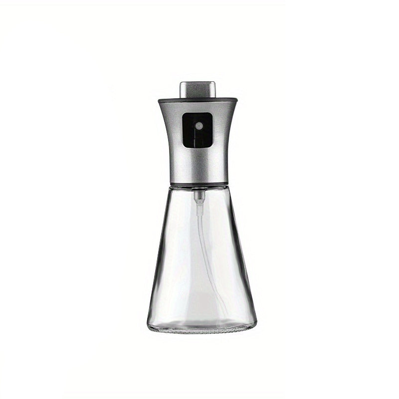Large Oil Spray Bottle – Glass and 304 Stainless Steel Pressurized Container, BPA-Free