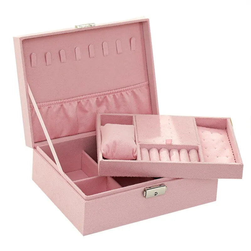Large Velvet Jewellery Box