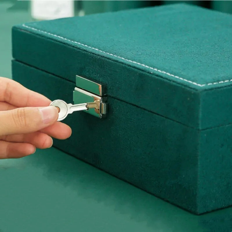 Large Velvet Jewellery Box
