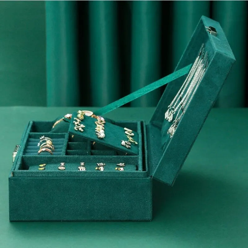 Large Velvet Jewellery Box