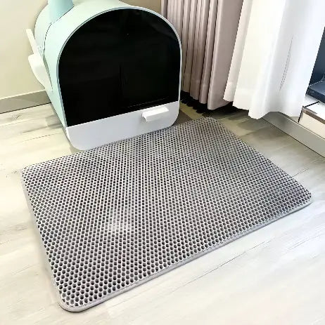 Large Waterproof Non-Slip Cat Litter Mat