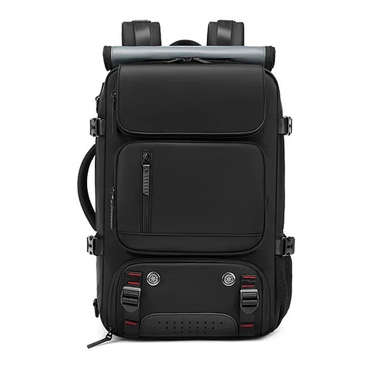 Large Waterproof Travel Backpack with USB Charging Port