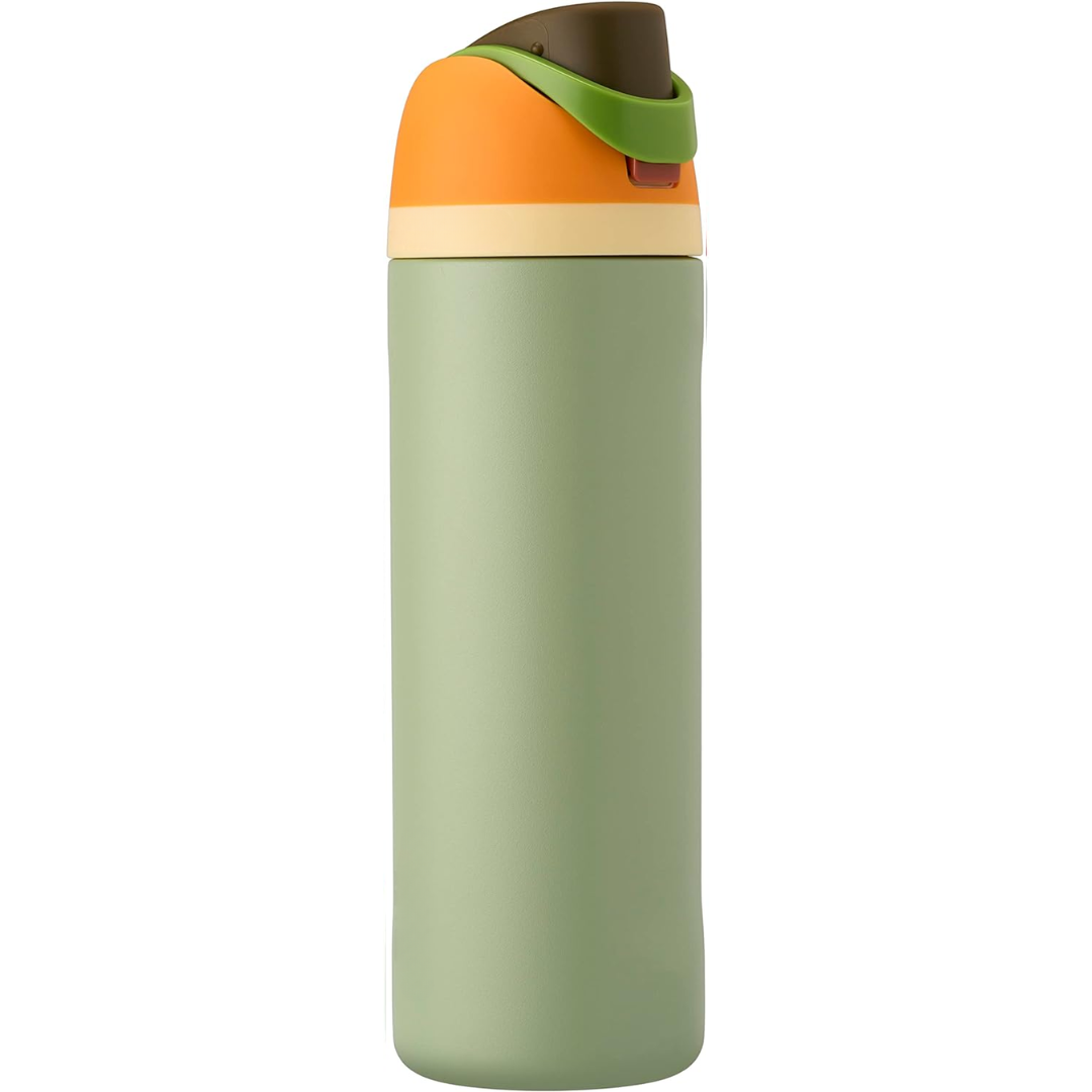 Leakproof Insulated Stainless Steel Water Bottle with Straw