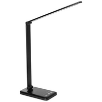 LED Desk Lamp with USB Charging Port, 5 Lighting Modes and Brightness Levels