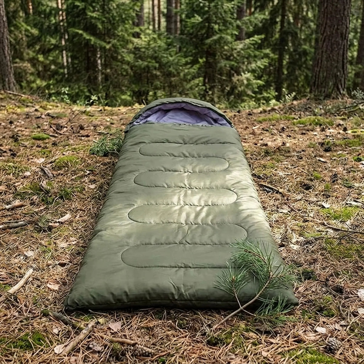 Lightweight 3-Season Camping Sleeping Bag