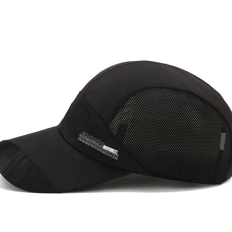 Lightweight Breathable Sports Cap, Adjustable Outdoor Hat