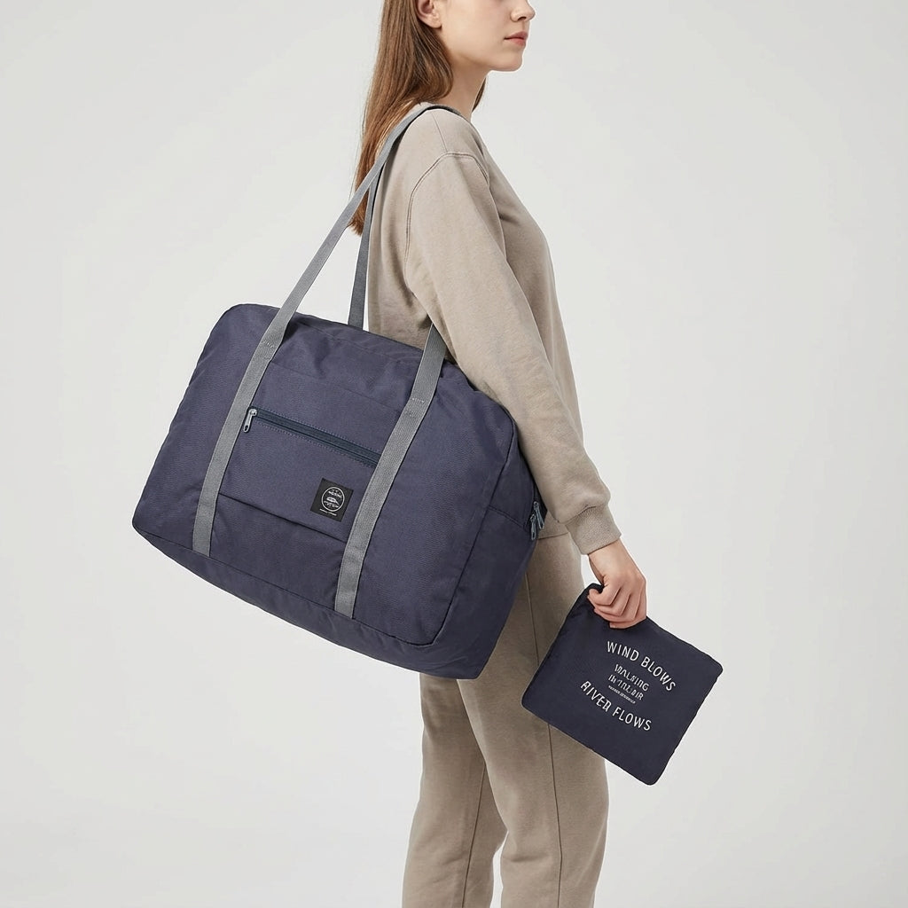 Lightweight Foldable Weekender Bag - Carry-On Travel Bag