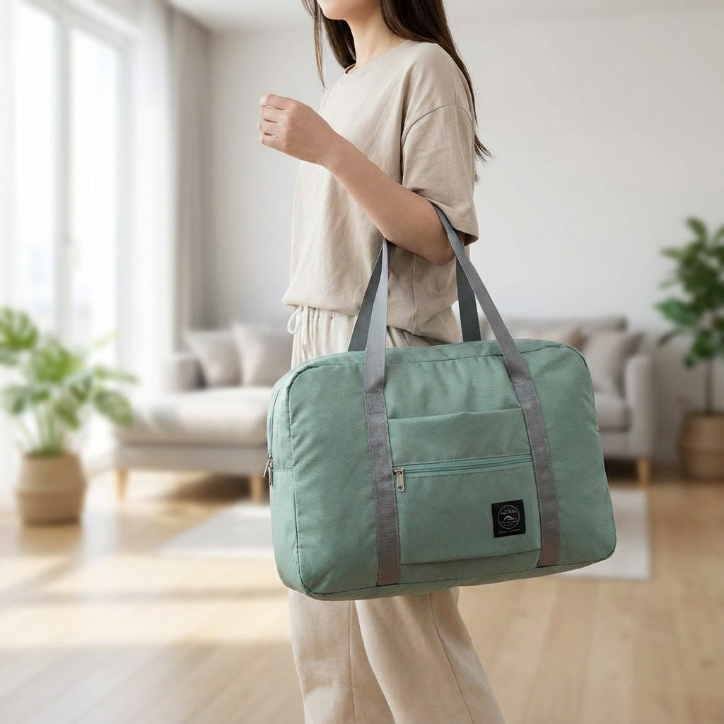 Lightweight Foldable Weekender Bag - Carry-On Travel Bag
