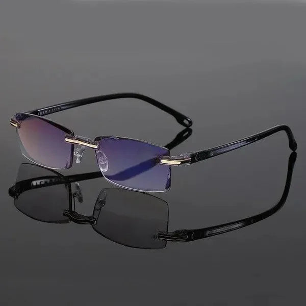 Lightweight Multifocal Reading Glasses with Blue-Light Protection