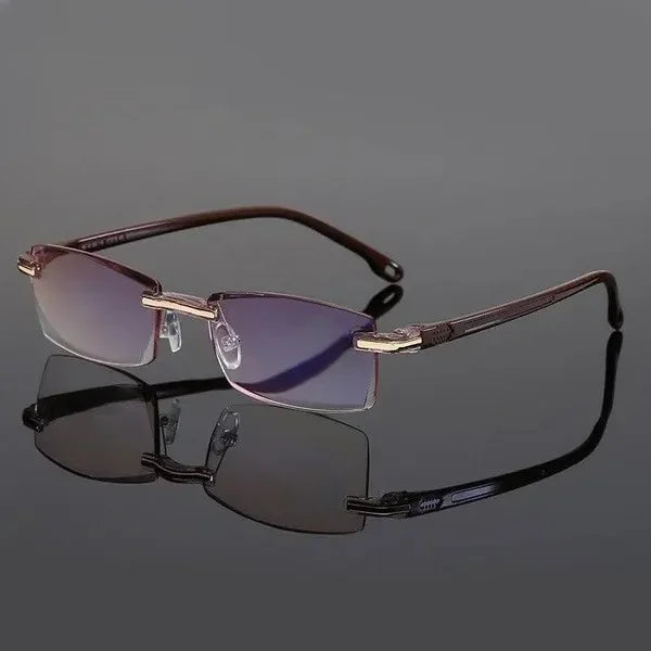 Lightweight Multifocal Reading Glasses with Blue-Light Protection