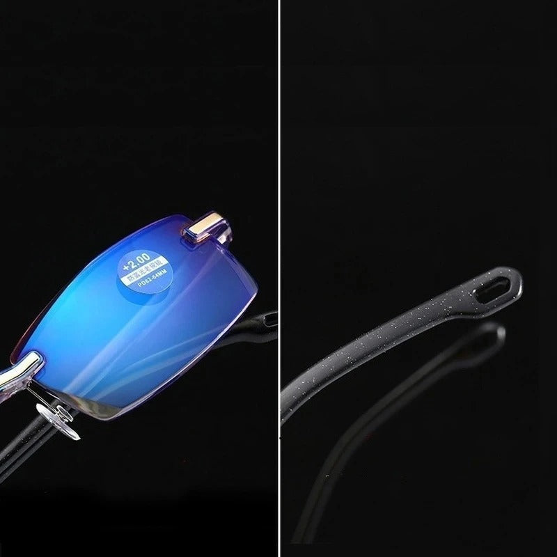 Lightweight Multifocal Reading Glasses with Blue-Light Protection