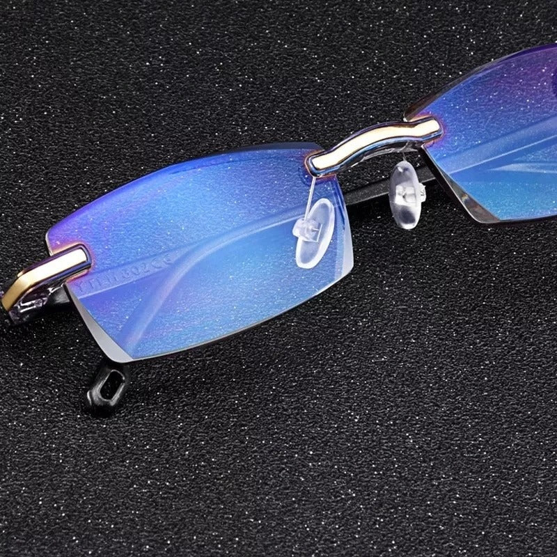 Lightweight Multifocal Reading Glasses with Blue-Light Protection