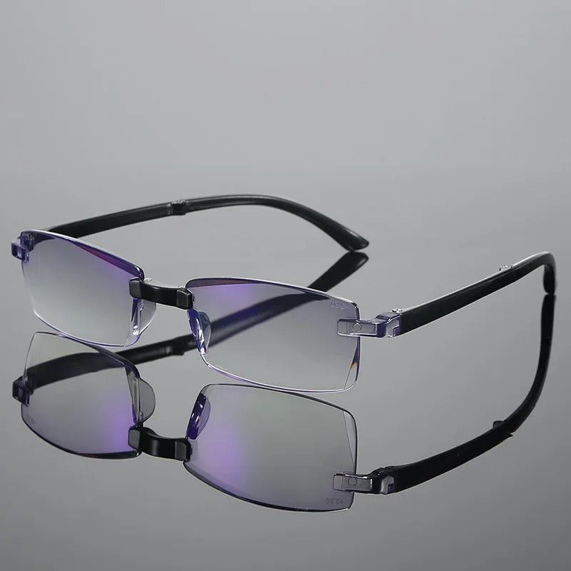 Lightweight Multifocal Reading Glasses with Blue-Light Protection