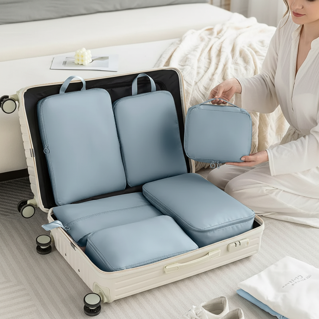 Lightweight Polyester Packing Cubes