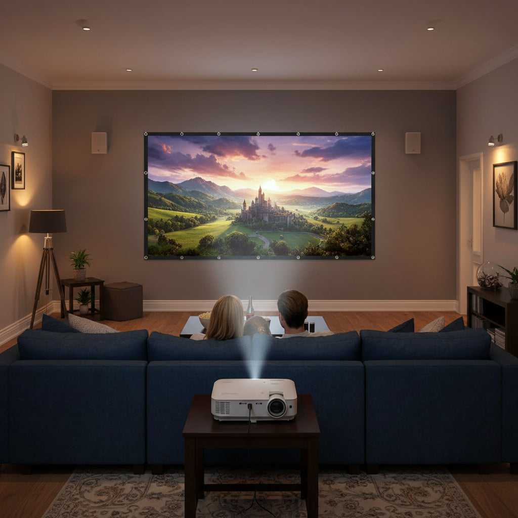 Lightweight Portable Projection Screen