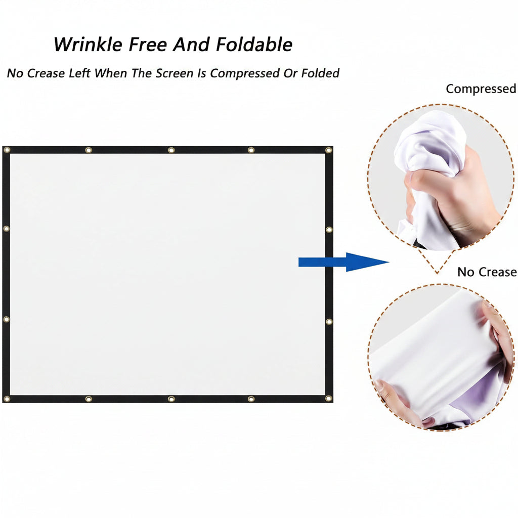 Lightweight Portable Projection Screen