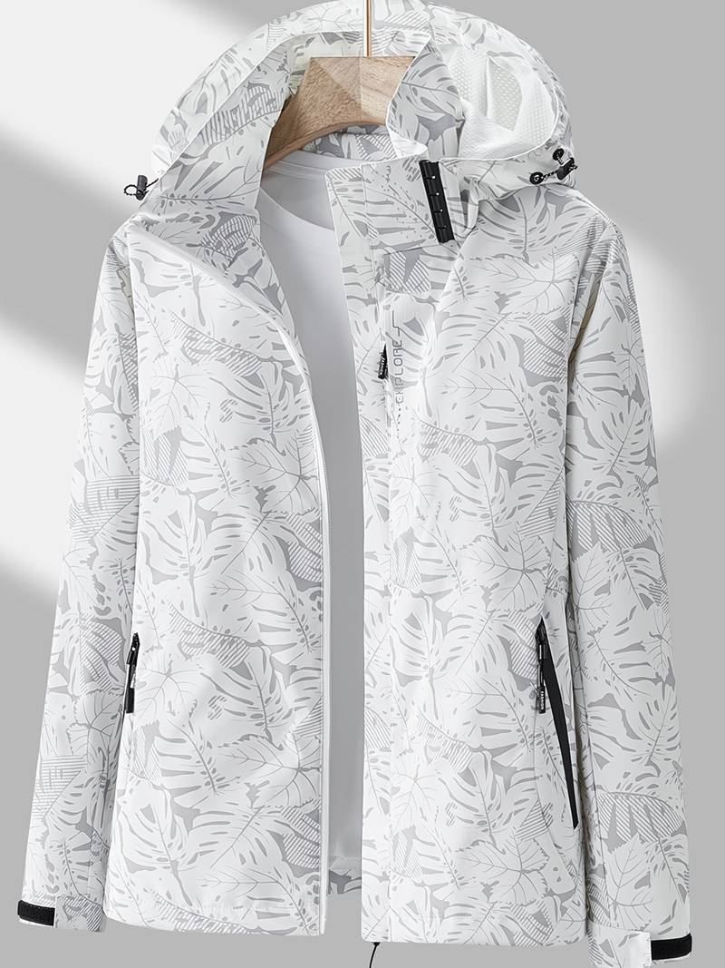 Lightweight Waterproof Jacket – Stylish Protection for Rainy and Windy Days