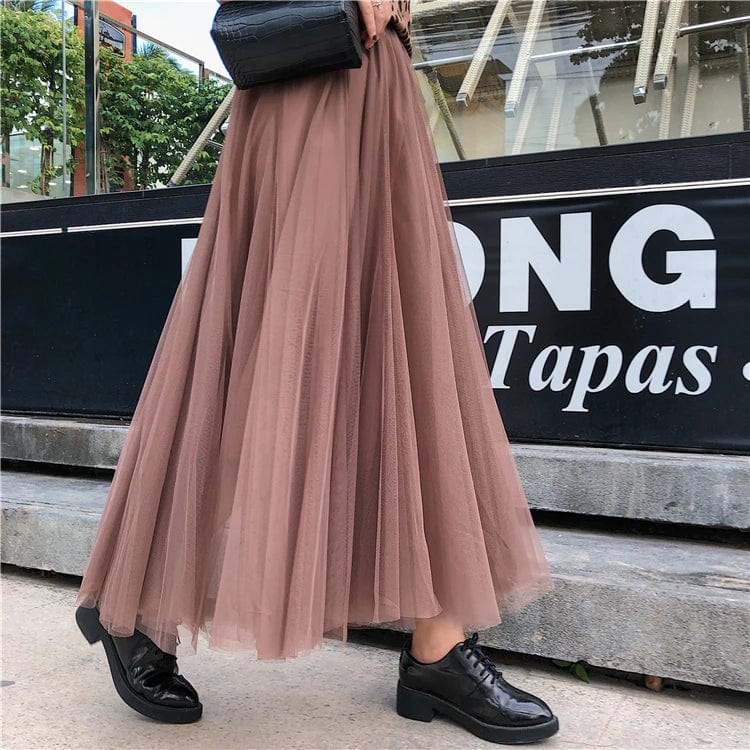 Long Autumn Skirt
