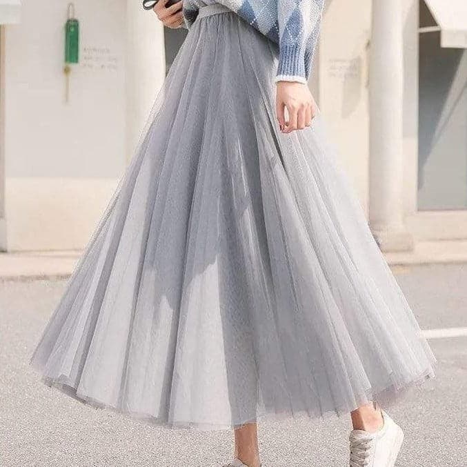 Long Autumn Skirt