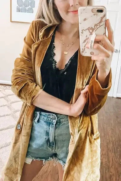 Long Coat with Pockets