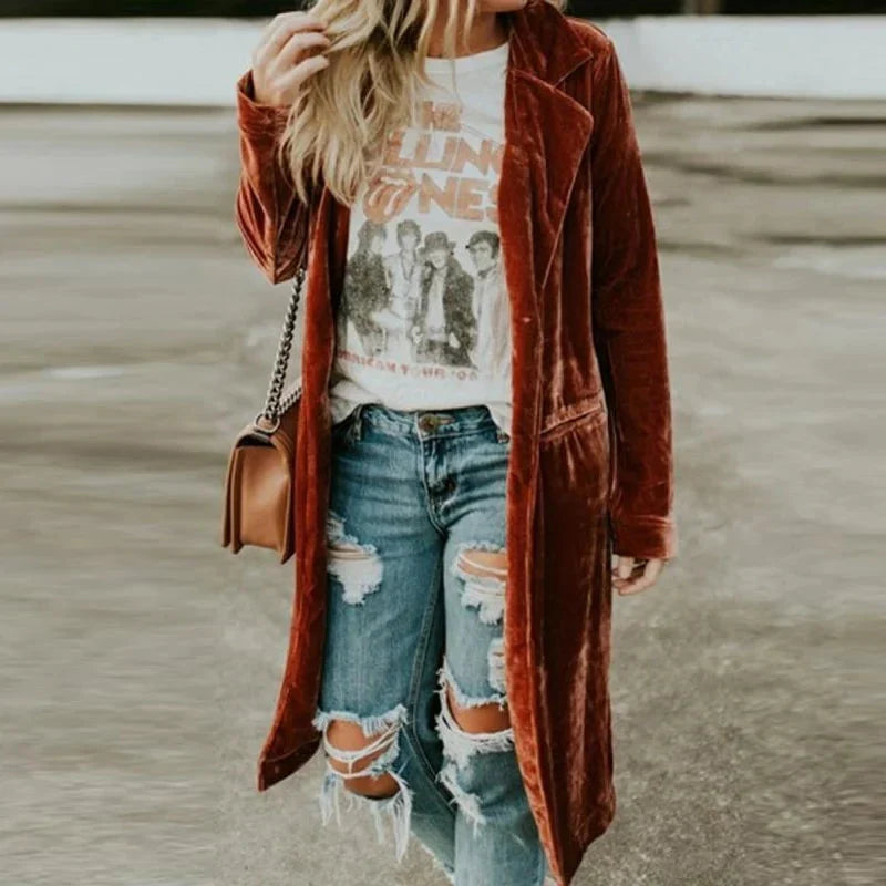 Long Coat with Pockets
