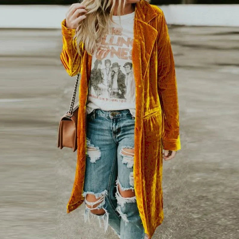 Long Coat with Pockets