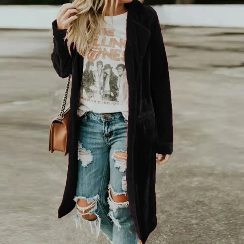 Long Coat with Pockets