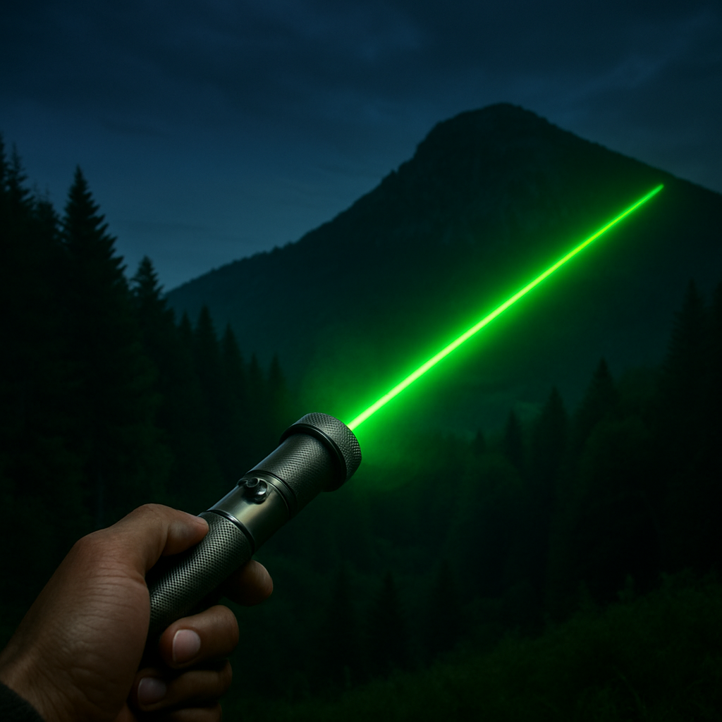 Long-Distance Laser Beam Penlight