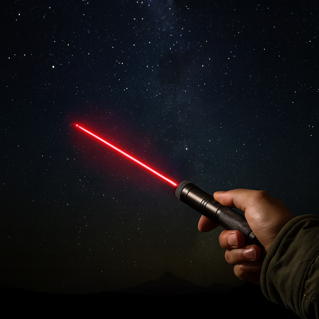 Long-Distance Laser Beam Penlight
