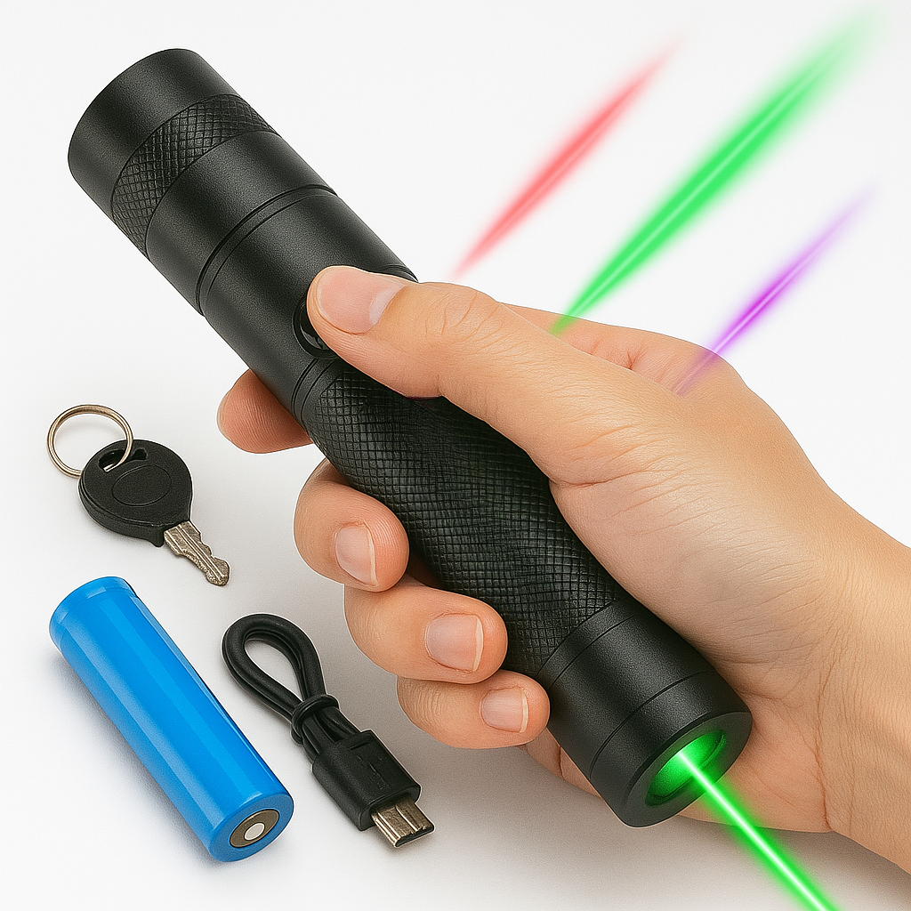 Long-Distance Laser Beam Penlight