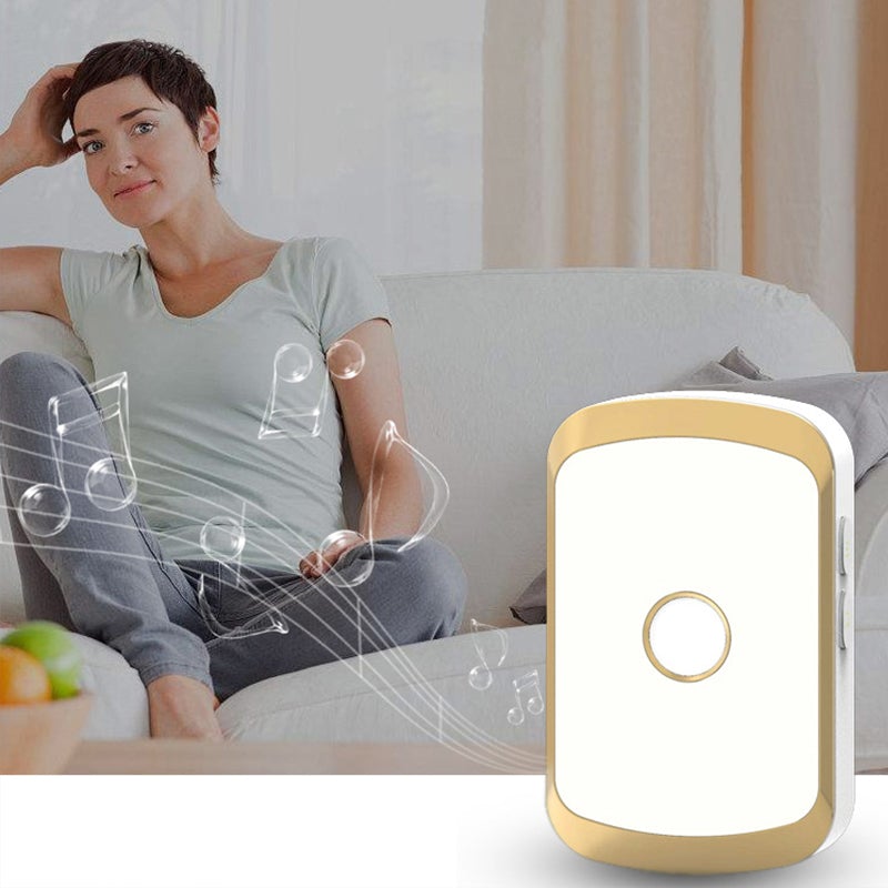 Long-Range Wireless Doorbell with Volume Control